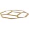 Ekena Millwork 66 56W x 66 56H x 38T Large Cameron Decorative Fretwork Wood Ceiling Panels Wood Paint Grade CELW67X67X0375CAMMF - alternate 5